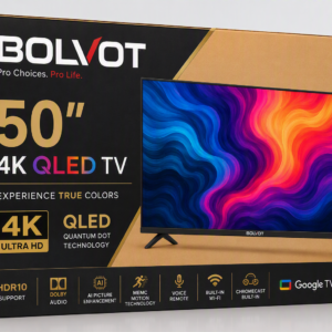 BOLVOT 50" 4K QLED Google TV